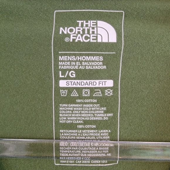 The North Face tshirt size large - Picture 4 of 4